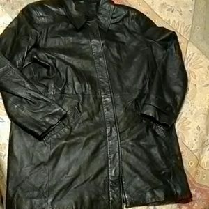 Jacqueline Ferrar womens genuine leather jacket